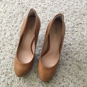 Sole society nude 3 1/2 inch heels